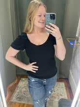 Load image into Gallery viewer, swiss dot top