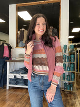 Load image into Gallery viewer, Multi color-way stripe sweater