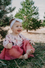 Load image into Gallery viewer, Christmas tree tulle infant onesie