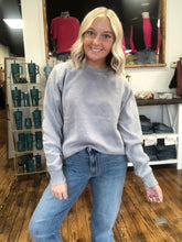 Load image into Gallery viewer, Side ribbed sweatshirt