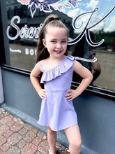 Load image into Gallery viewer, Girls active ruffle dress