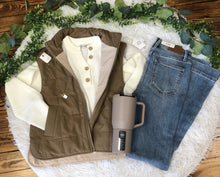 Load image into Gallery viewer, Light weight puffer vest