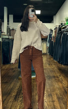 Load image into Gallery viewer, beige knit sweater