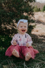 Load image into Gallery viewer, Christmas tree tulle infant onesie