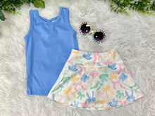 Load image into Gallery viewer, Girls bow skirt set