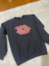 Load image into Gallery viewer, Valentine Lips Sweatshirt