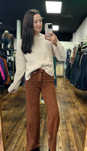 Load image into Gallery viewer, beige knit sweater