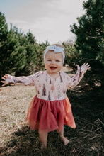 Load image into Gallery viewer, Christmas tree tulle infant onesie