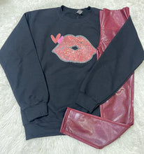 Load image into Gallery viewer, Valentine Lips Sweatshirt