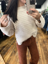 Load image into Gallery viewer, beige knit sweater