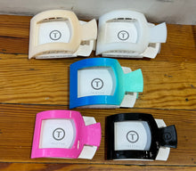 Load image into Gallery viewer, Teletie flat Square hair clip