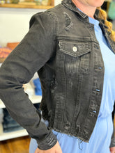Load image into Gallery viewer, Shirring sleeve crop jacket