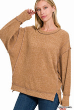 Load image into Gallery viewer, brushed melange sweater