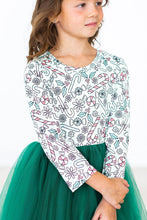 Load image into Gallery viewer, Mints & mistletoe tutu dress