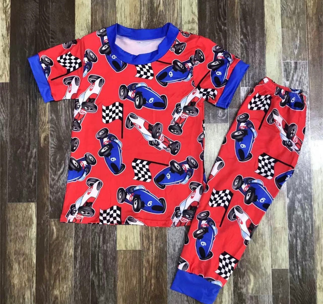 racing pj set