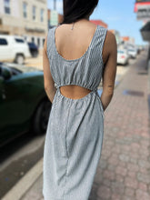 Load image into Gallery viewer, striped maxi dress
