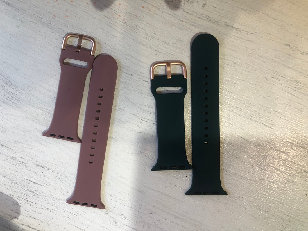 Solid watch band
