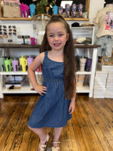 Load image into Gallery viewer, girls denim dress
