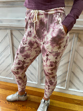 Load image into Gallery viewer, star tie dye joggers
