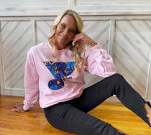 Load image into Gallery viewer, Pink Blues Sweatshirt
