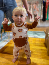 Load image into Gallery viewer, Football infant romper
