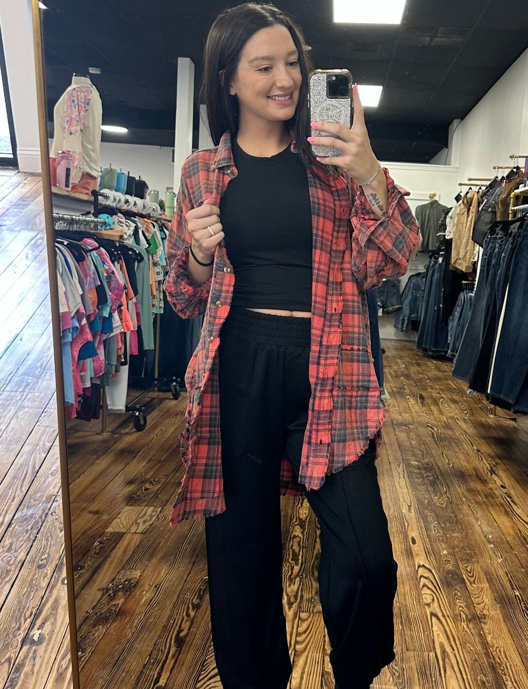Mineral wash flannel