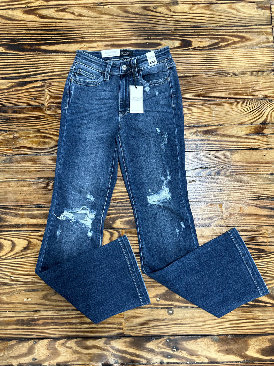 Judy Blue mid-rise destroy bootcut