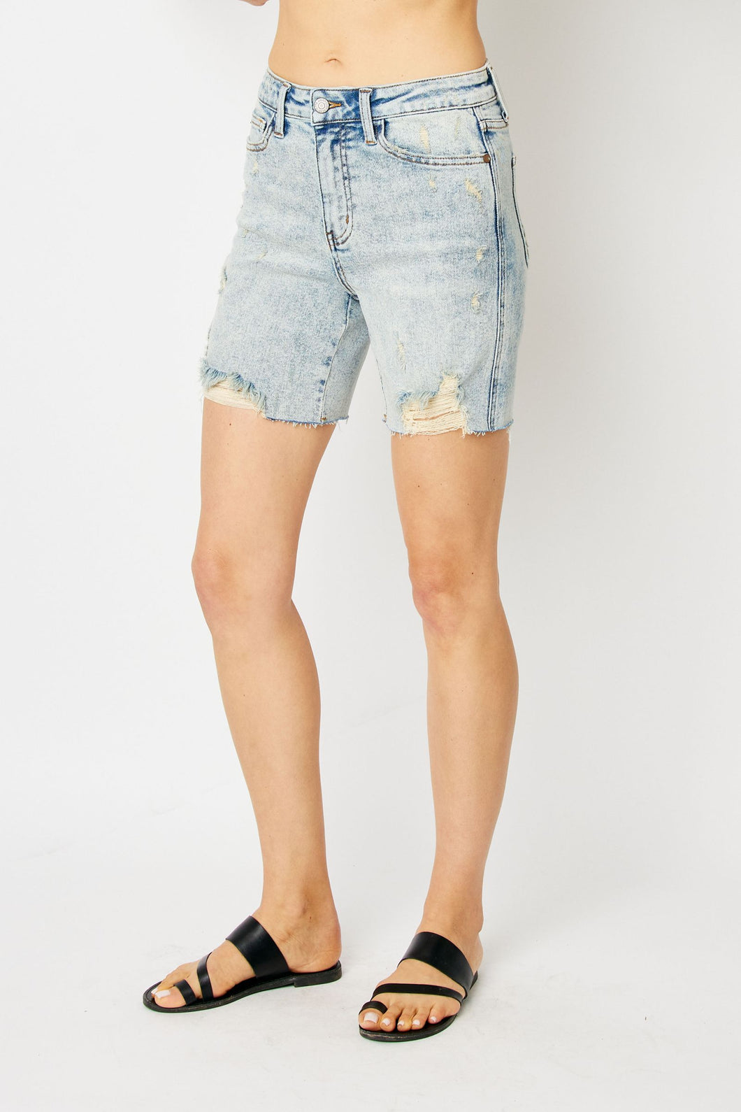 Judy Blue mineral wash shorts