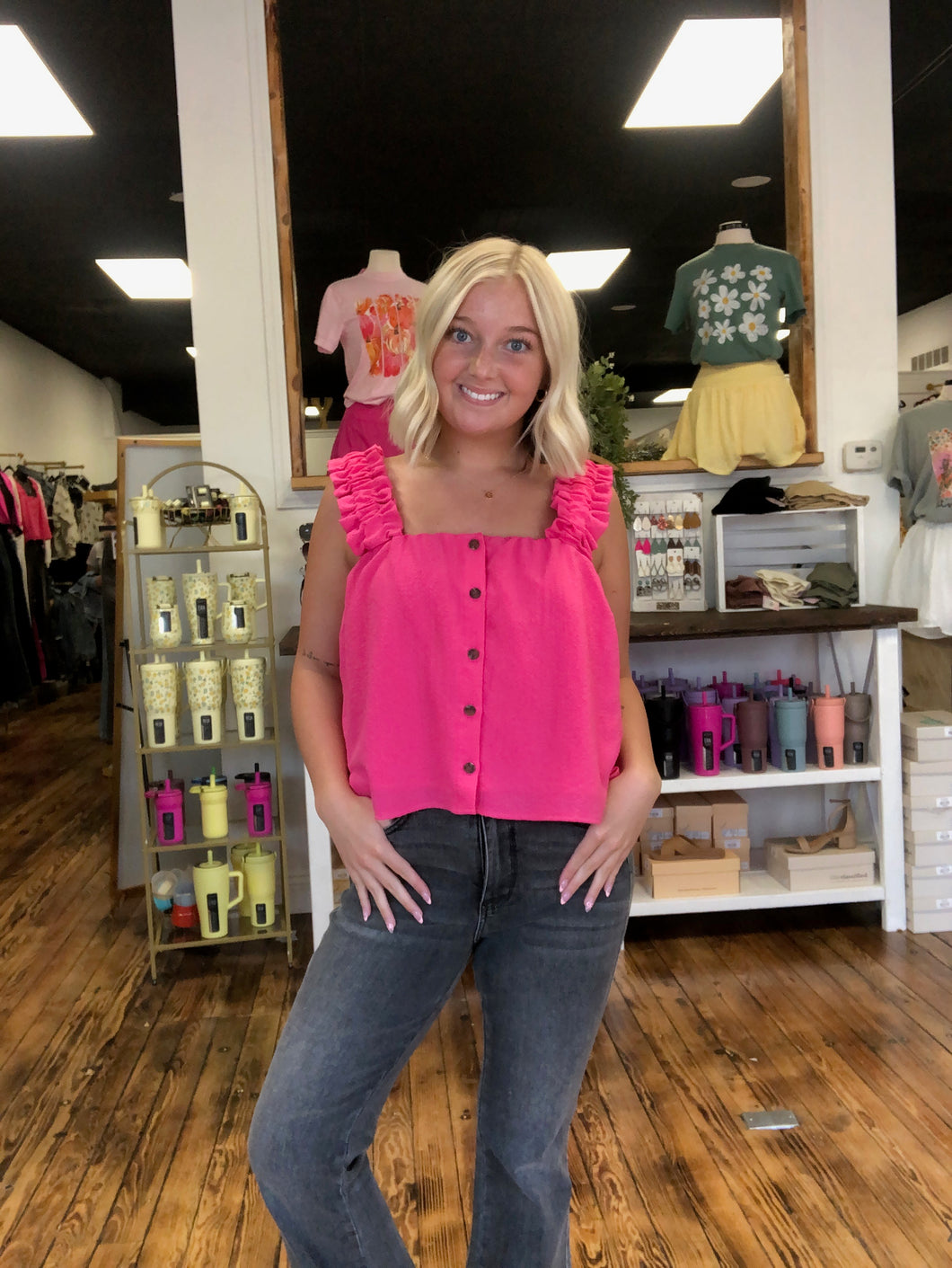 bloom crop top