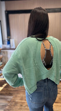 Load image into Gallery viewer, Knit cutout long sleeve
