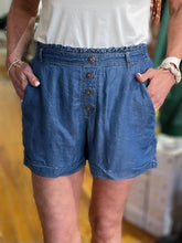 Load image into Gallery viewer, Denim look shorts
