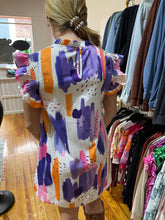 Load image into Gallery viewer, Abstract print dress
