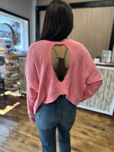 Load image into Gallery viewer, Knit cutout long sleeve
