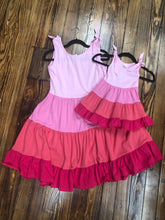 Load image into Gallery viewer, Pink mommy &amp; me dress
