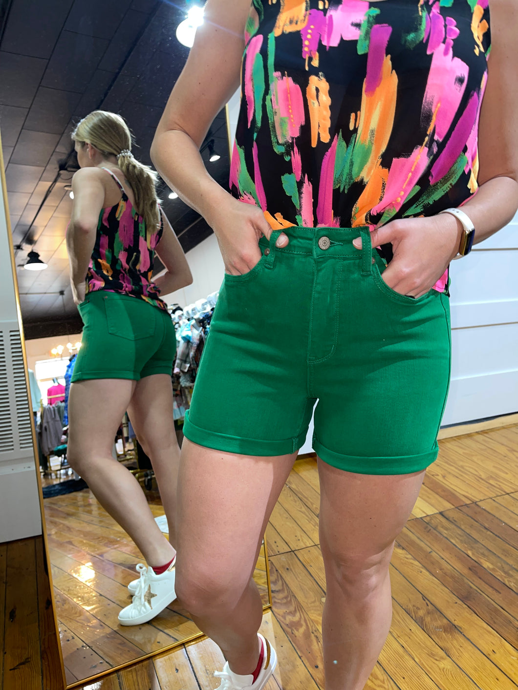 Emerald Judy Blue Shorts