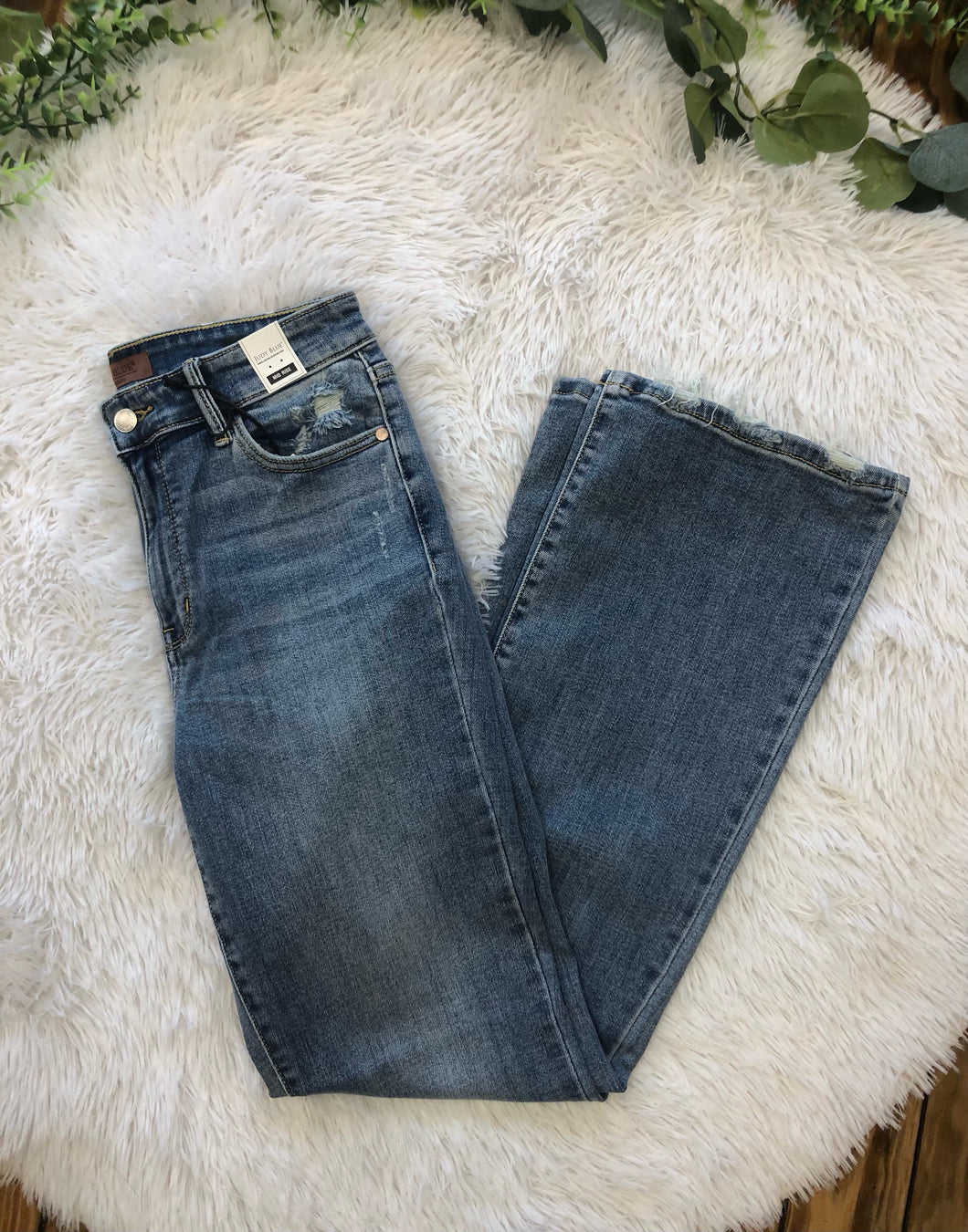 Judy Blue HW flare with shield pocket