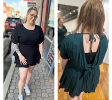 Load image into Gallery viewer, double layer ruffle romper
