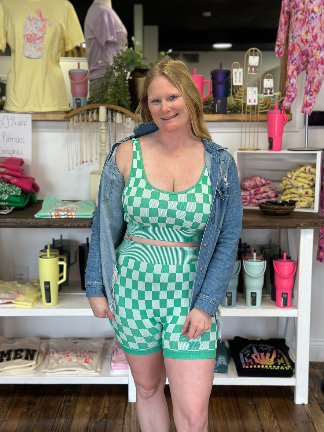 Checkered 2 piece set