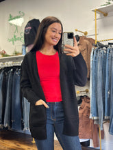 Load image into Gallery viewer, open front sweater cardigan
