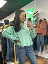 Load image into Gallery viewer, Knit cutout long sleeve
