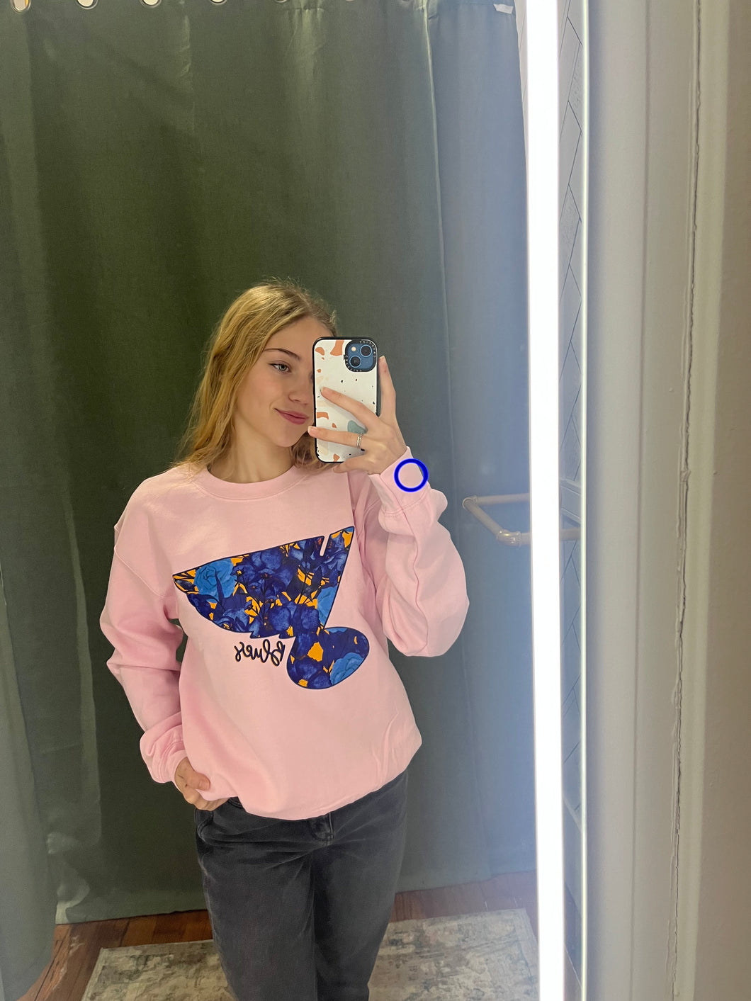 Pink Blues Sweatshirt