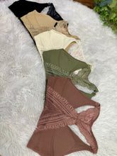 Load image into Gallery viewer, Lace racerback bralette
