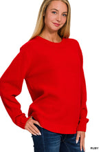 Load image into Gallery viewer, basic round neck sweater
