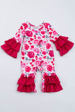 Load image into Gallery viewer, Crimson love baby romper
