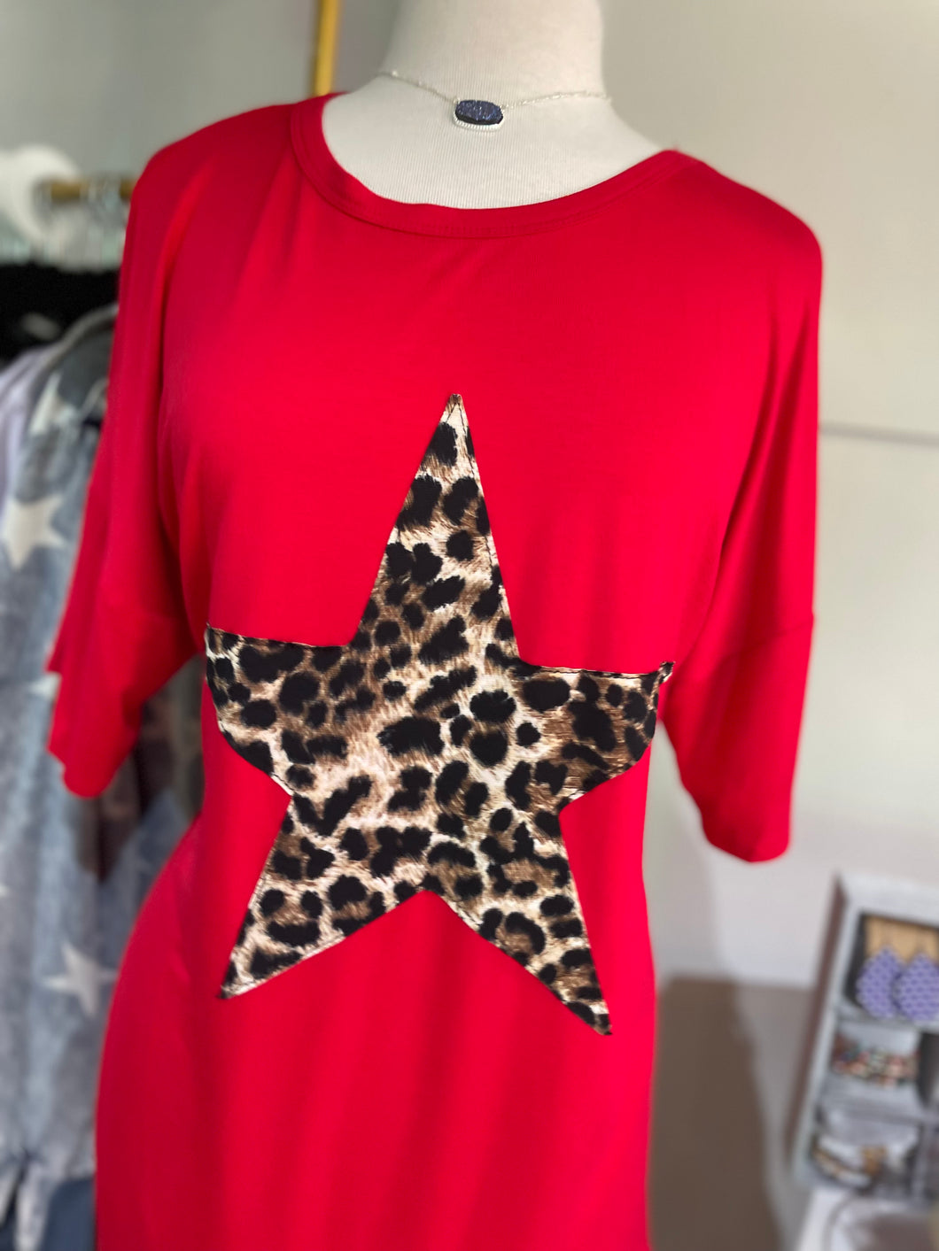 Star leopard Tee